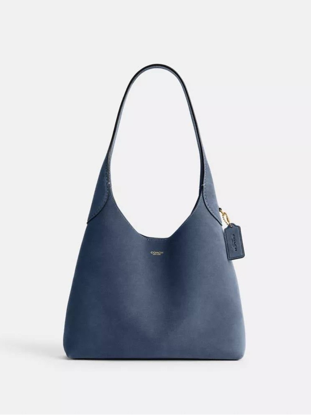 Coach Brooklyn 28 Light Denim Suede